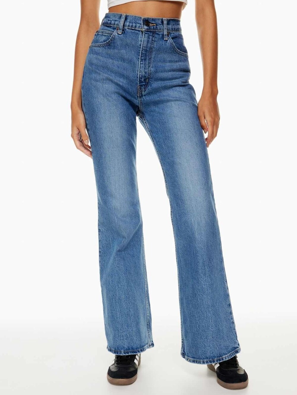 Levi's '70s High Flare Jean 30W 32L In Sonoma Walks (Medium Wash) - Picture 4 of 10